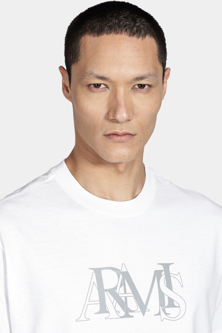 Camiseta Manga Curta Estampa Fusion Branco — foto 3 de 5