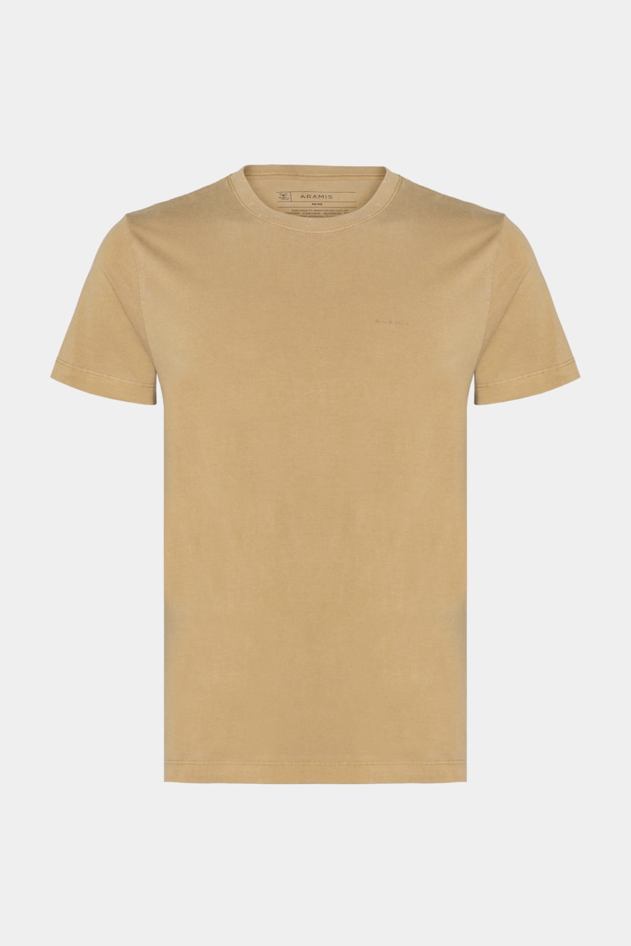 Camiseta Manga Curta Estampa Geometrica Mostarda 117 — foto 1 de 2