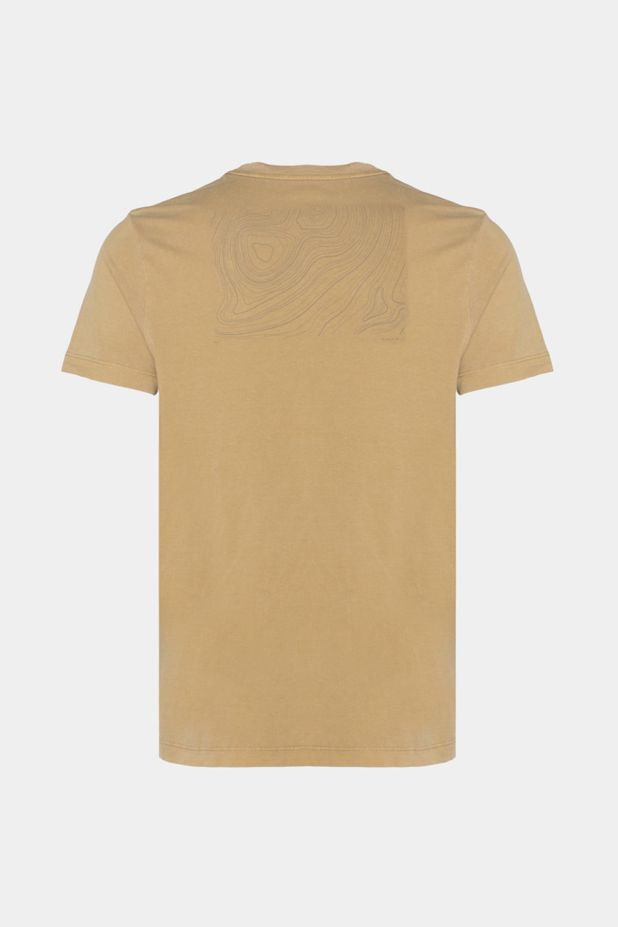 Camiseta Manga Curta Estampa Geometrica Mostarda 117 — foto 2 de 2