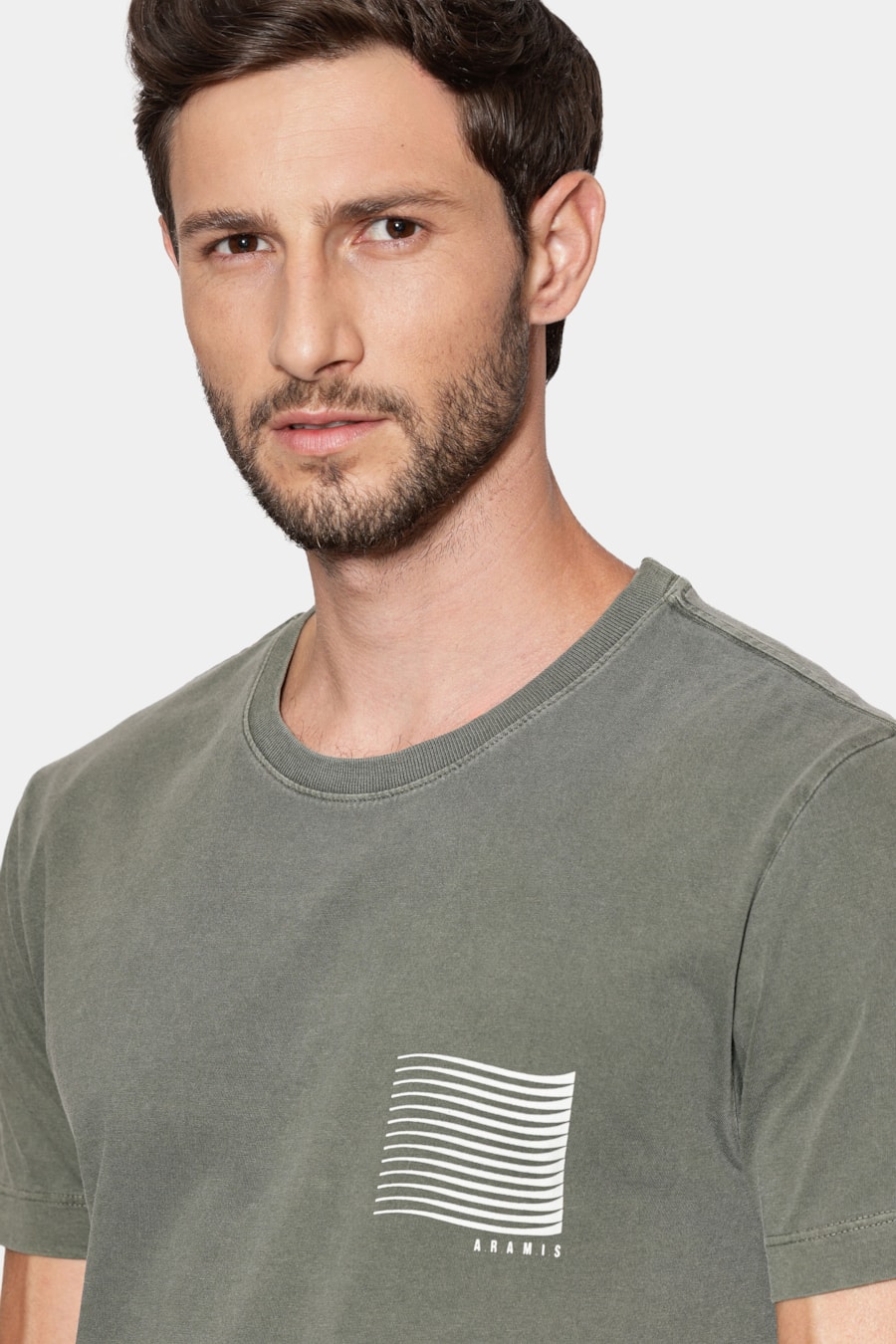 Camiseta Manga Curta Estampa Gráfica Militar 117 — foto 3 de 6