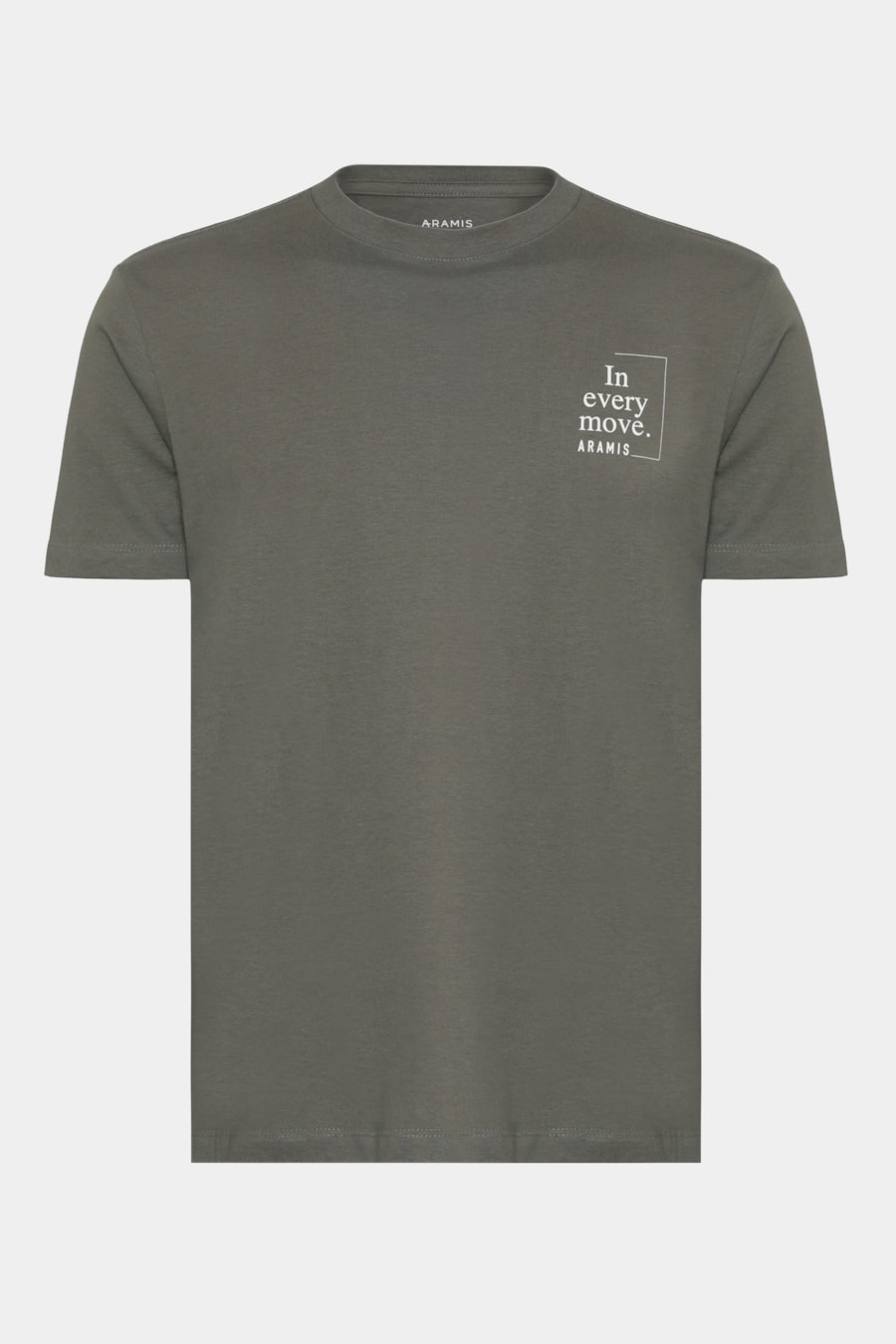 Camiseta Manga Curta Estampa In Every Move Griss 117