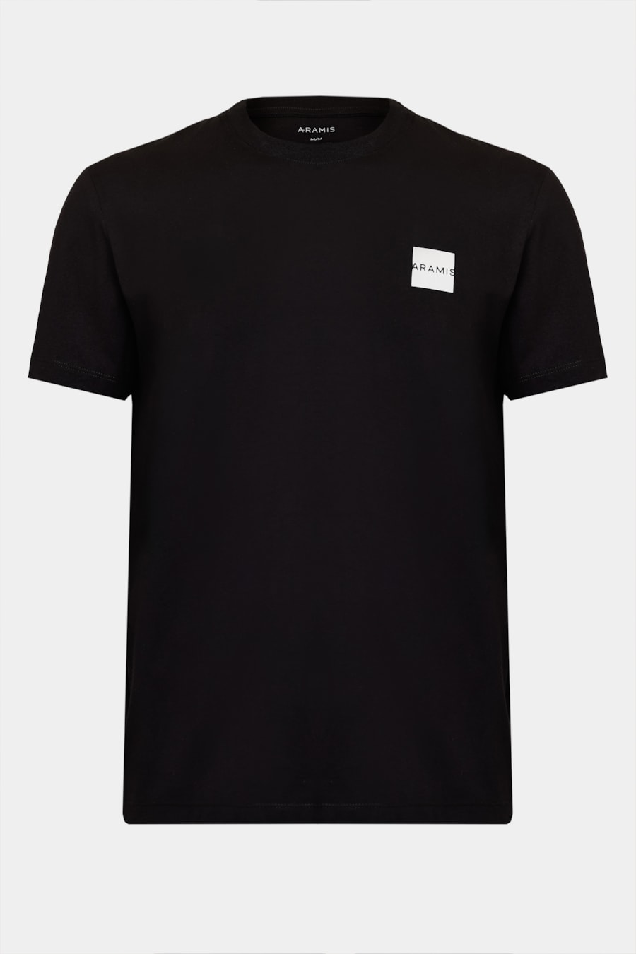 Camiseta Manga Curta Estampa Outline Preto — foto 6 de 7