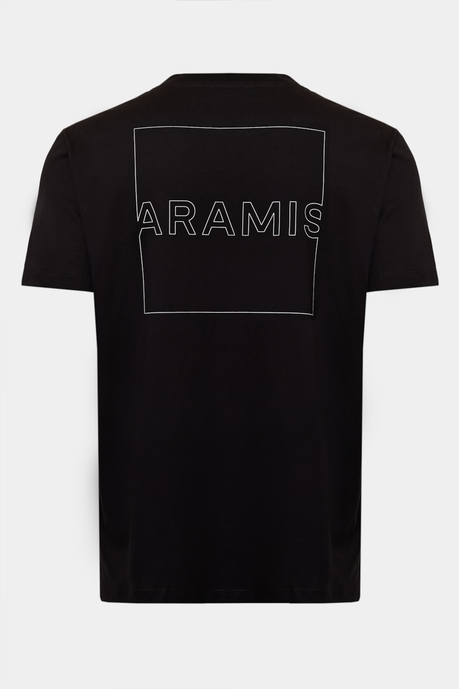 Camiseta Manga Curta Estampa Outline Preto — foto 7 de 7