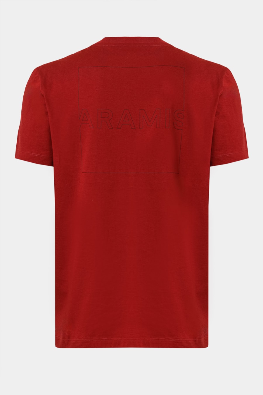 Camiseta Manga Curta Estampa Outline Vermelho Carmim 115 — foto 7 de 7