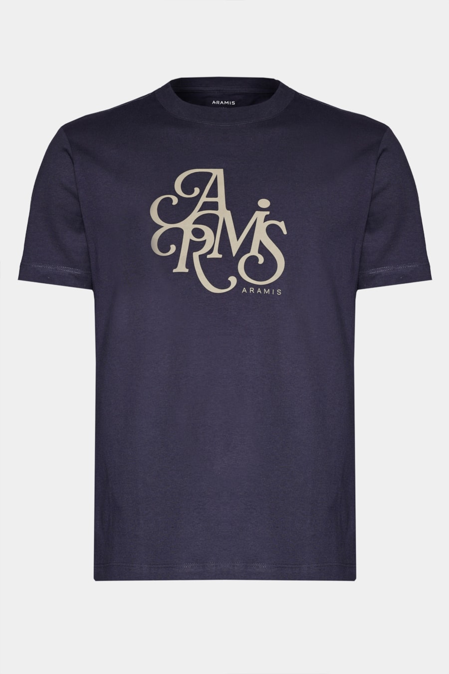 Camiseta Manga Curta Estampa Preppy Navy