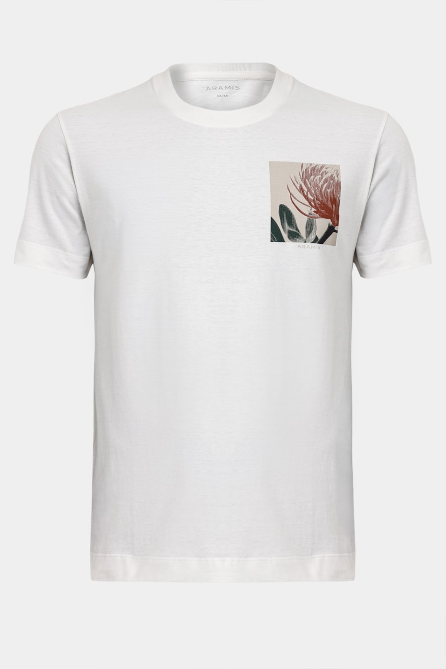 Camiseta Manga Curta Estampa Protea Off White — foto 5 de 5