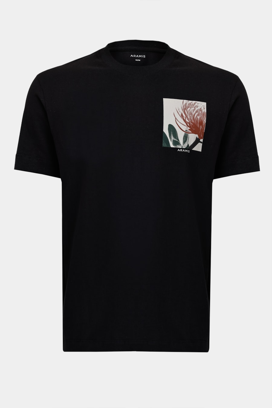 Camiseta Manga Curta Estampa Protea Preto — foto 5 de 5