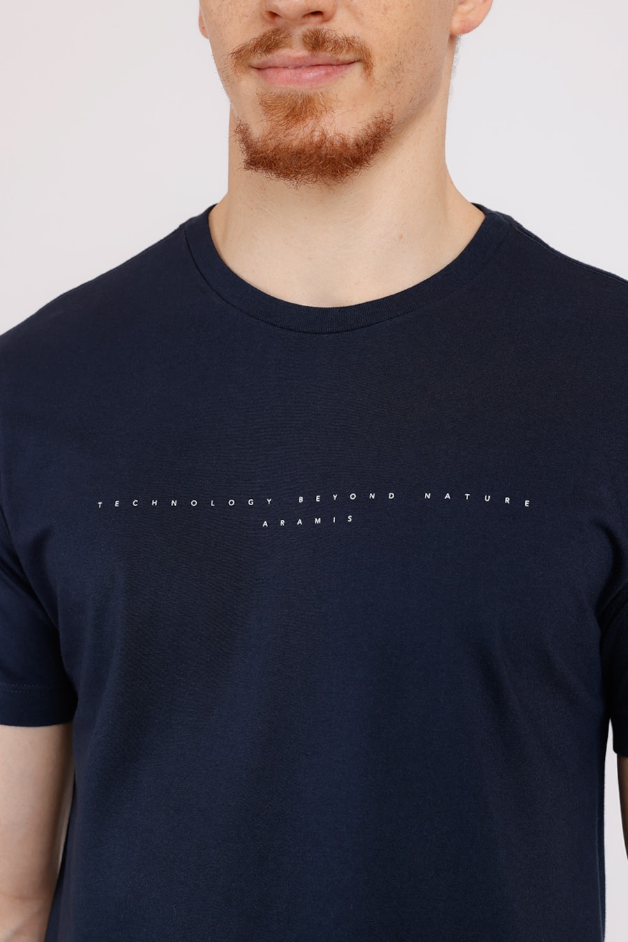 Camiseta Manga Curta Estampa Tech Marinho — foto 1 de 2