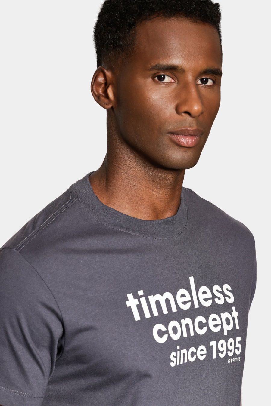 Camiseta Manga Curta Estampa Timeless Antracite 117 — foto 3 de 6