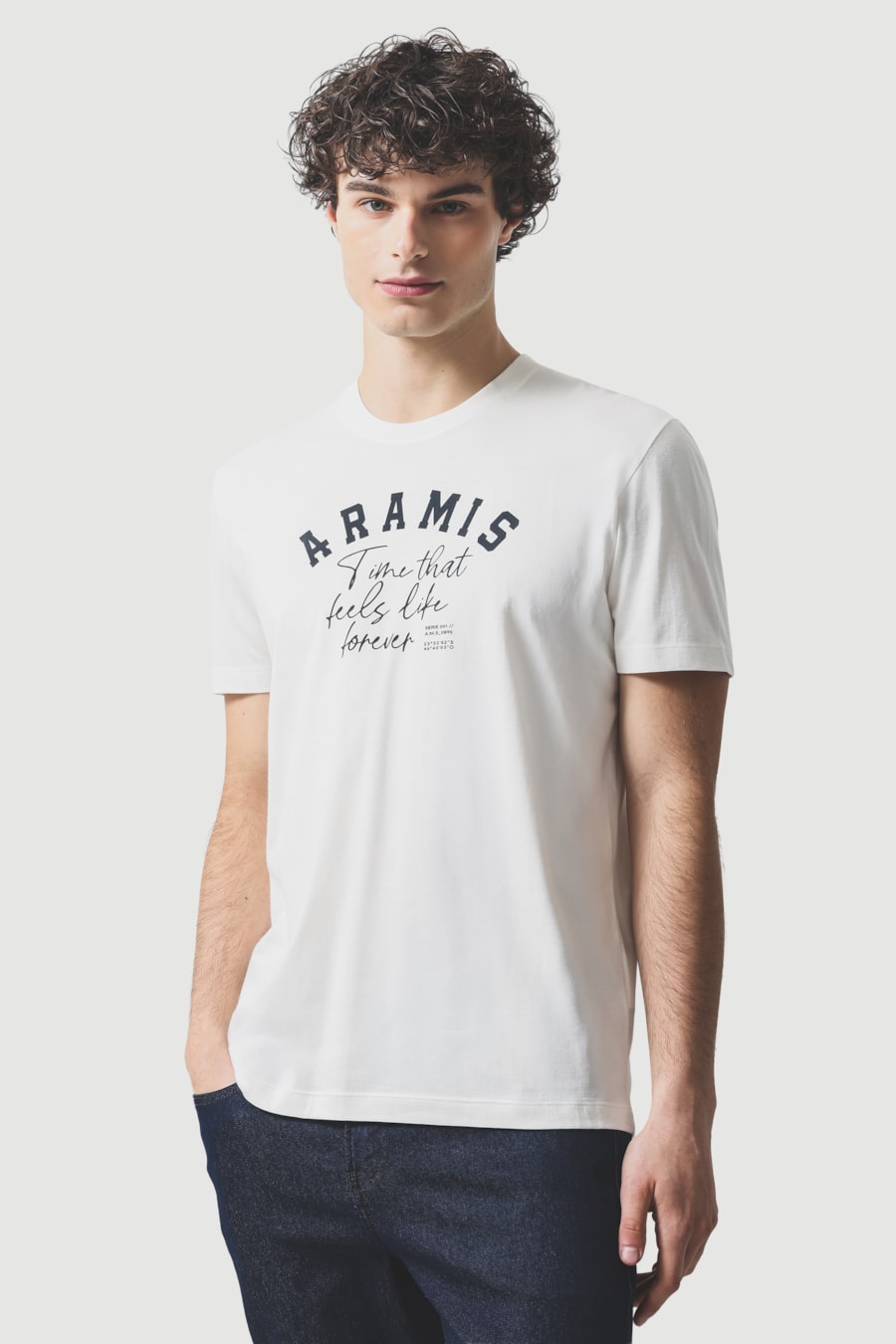 Camiseta Manga Curta Estampa Times Off White — foto 1 de 5