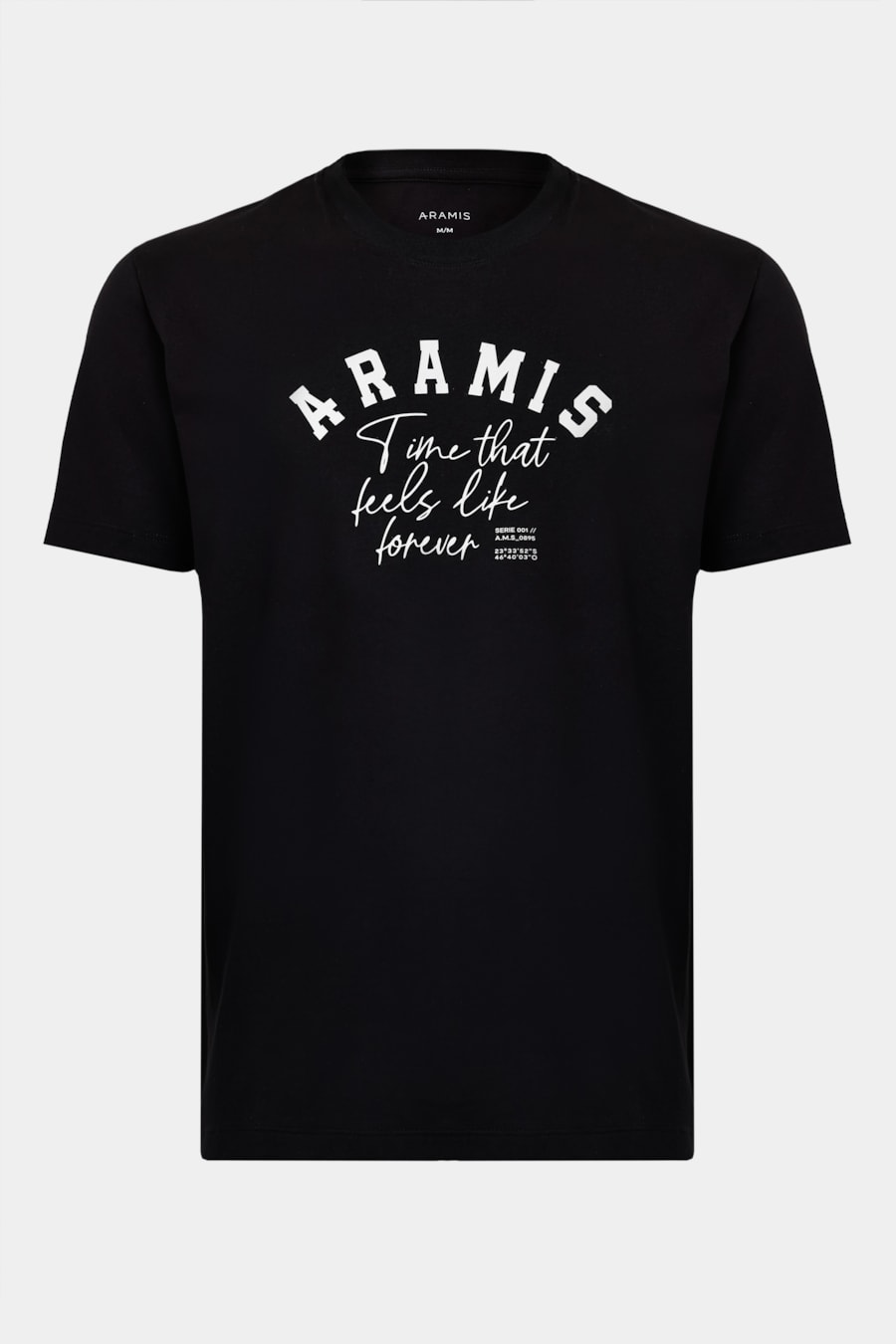 Camiseta Manga Curta Estampa Times Preto — foto 5 de 5