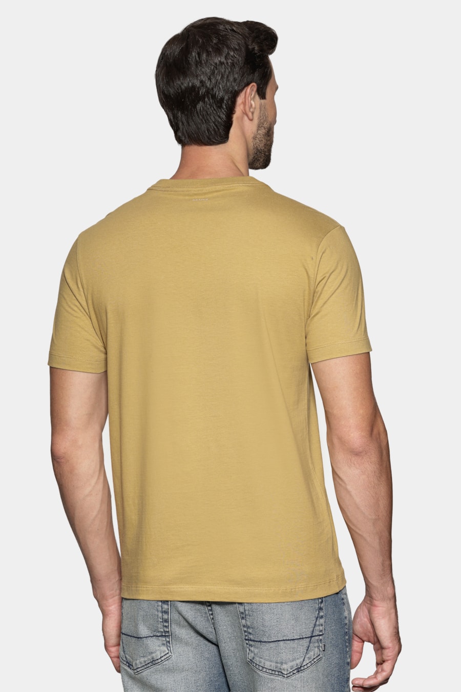 Camiseta Manga Curta Estampada Studio Mostarda 117 — foto 4 de 5
