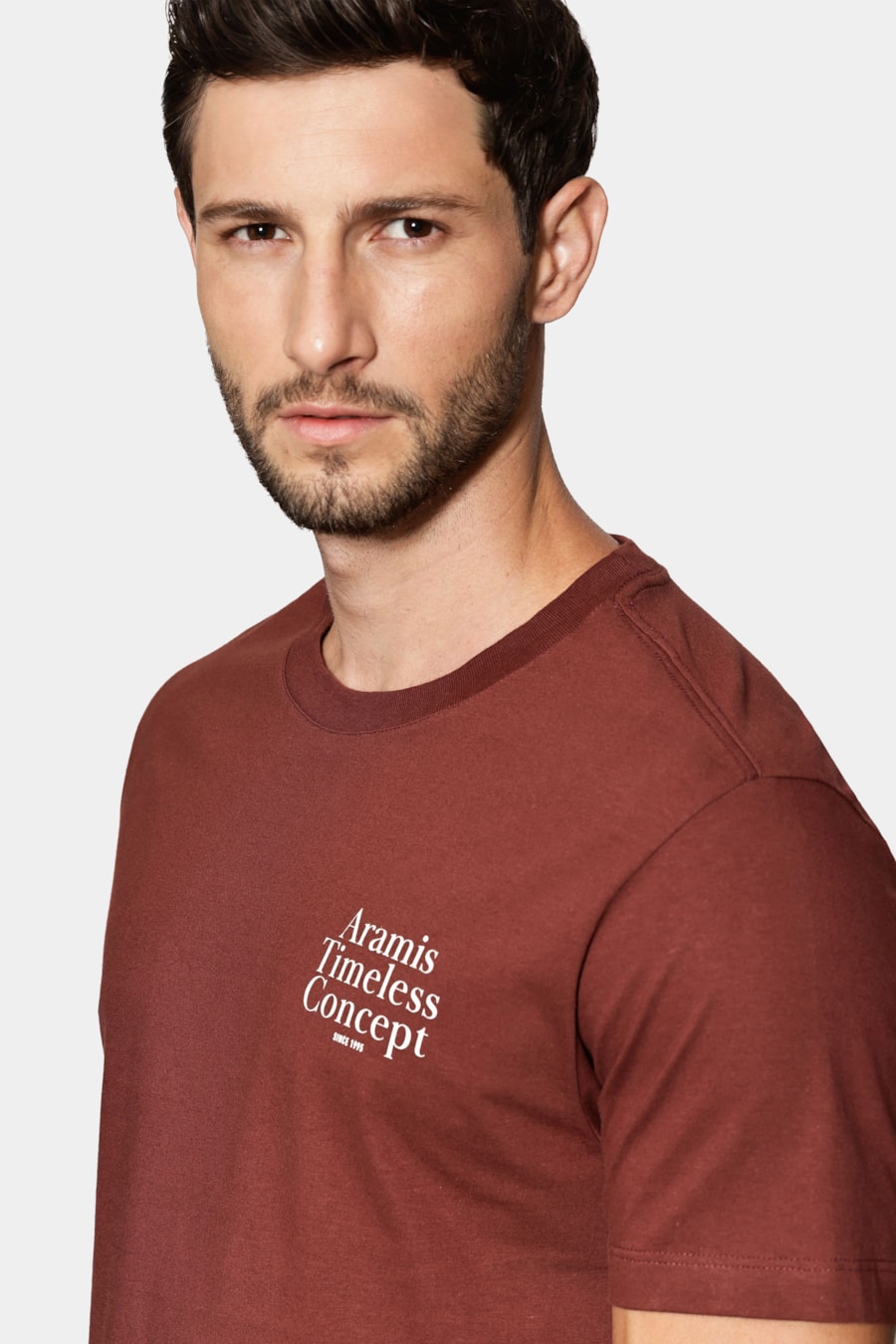 Camiseta Manga Curta Estampada Timeless Concept Merlot 117 — foto 3 de 6