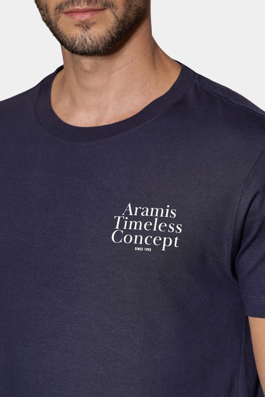 Camiseta Manga Curta Estampada Timeless Concept Navy — foto 3 de 5