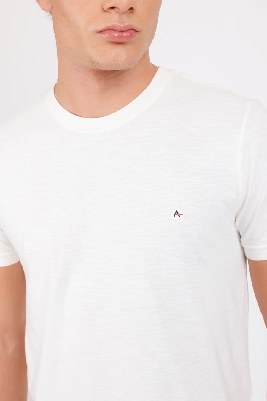 Camiseta Manga Curta Flame Off White — foto 3 de 4
