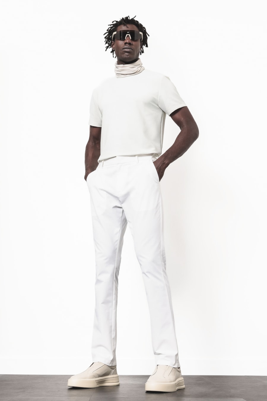 Camiseta Manga Curta Flex Stripe Off White — foto 2 de 6