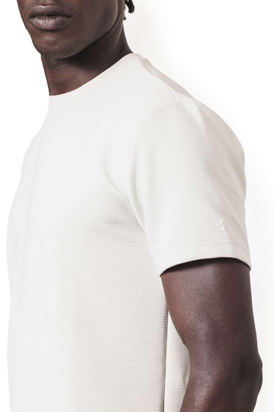 Camiseta Manga Curta Flex Stripe Off White — foto 3 de 6