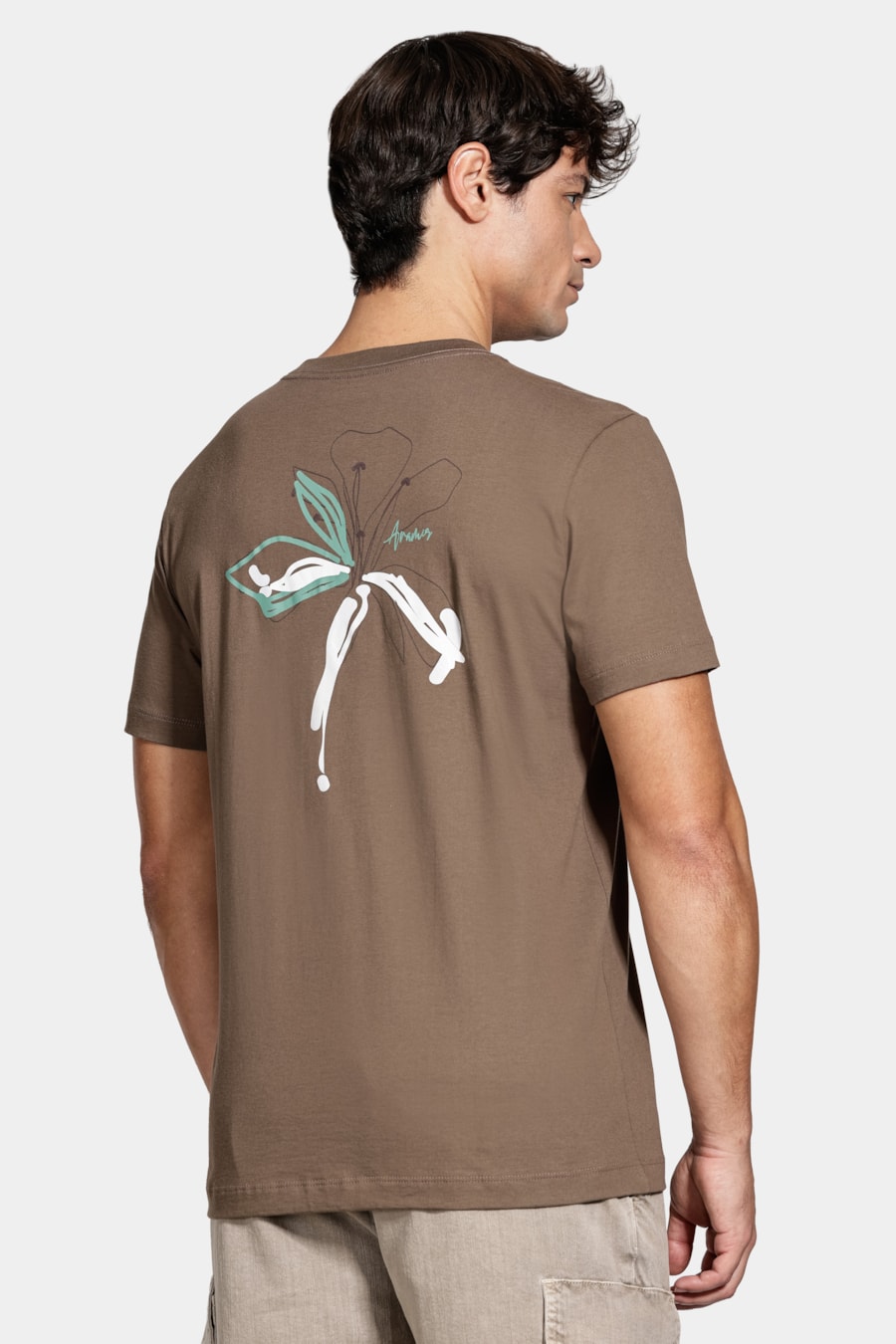 Camiseta Manga Curta Flor Charuto 116 — foto 5 de 7