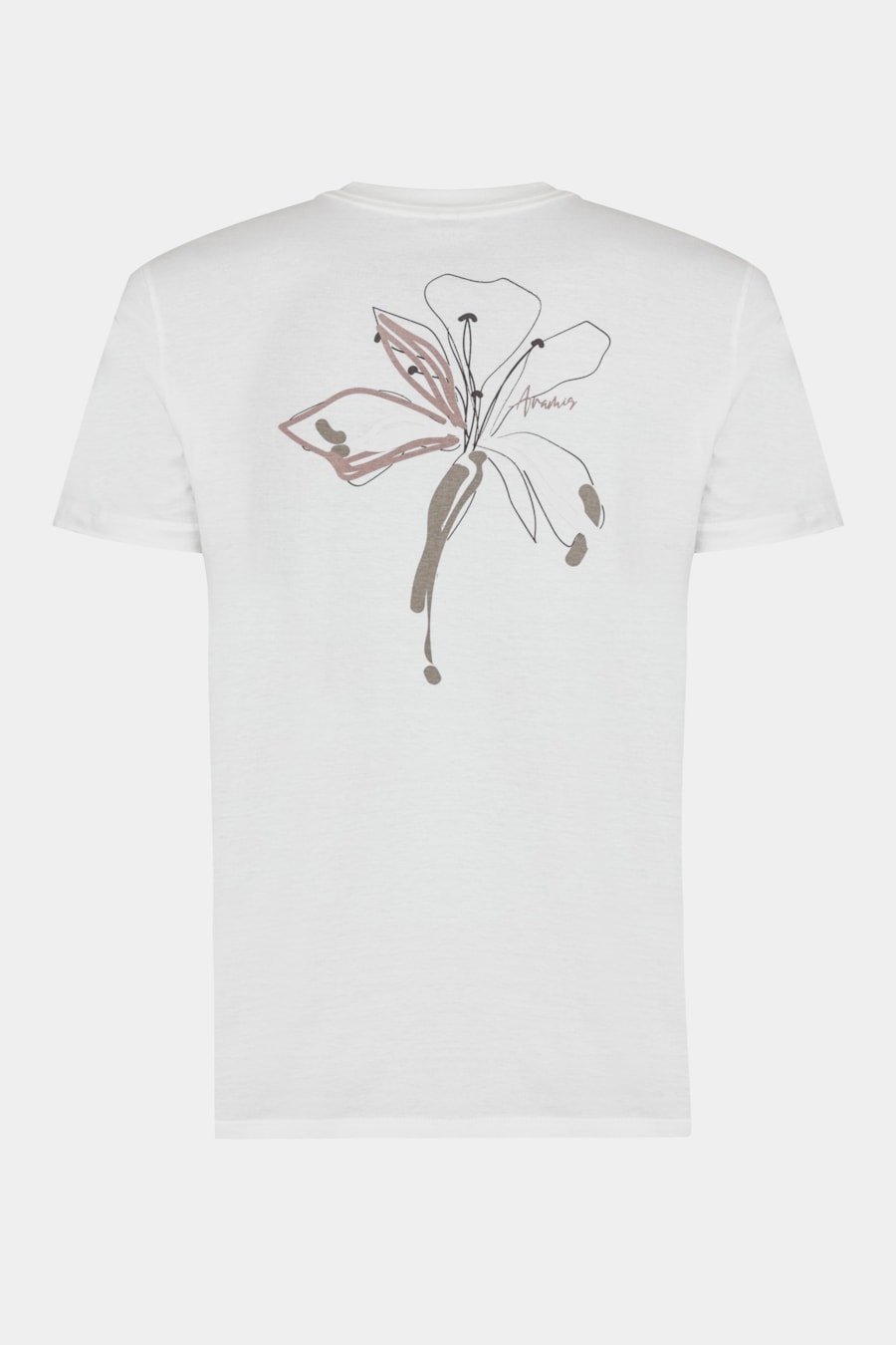 Camiseta Manga Curta Flor Off White — foto 7 de 7