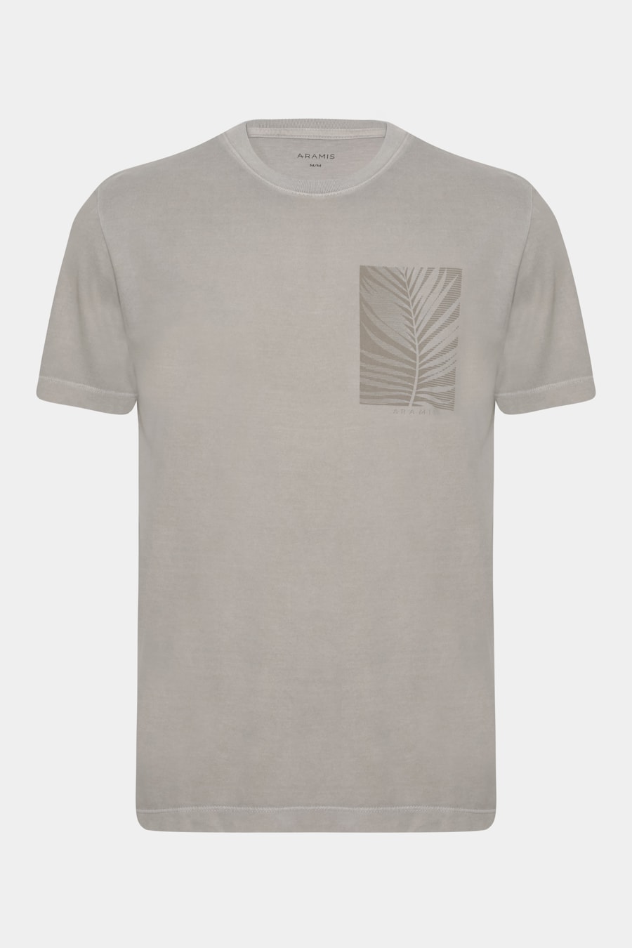 Camiseta Manga Curta Folha Listra Areia 116 — foto 5 de 5