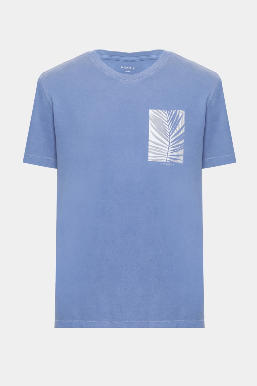 Camiseta Manga Curta Folha Listra Azul Royal 114 — foto 5 de 5