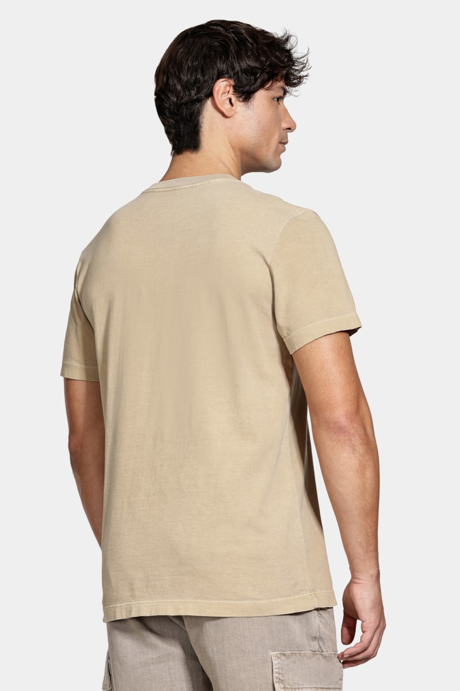 Camiseta Manga Curta Folha Listra Fendi 116 — foto 4 de 5