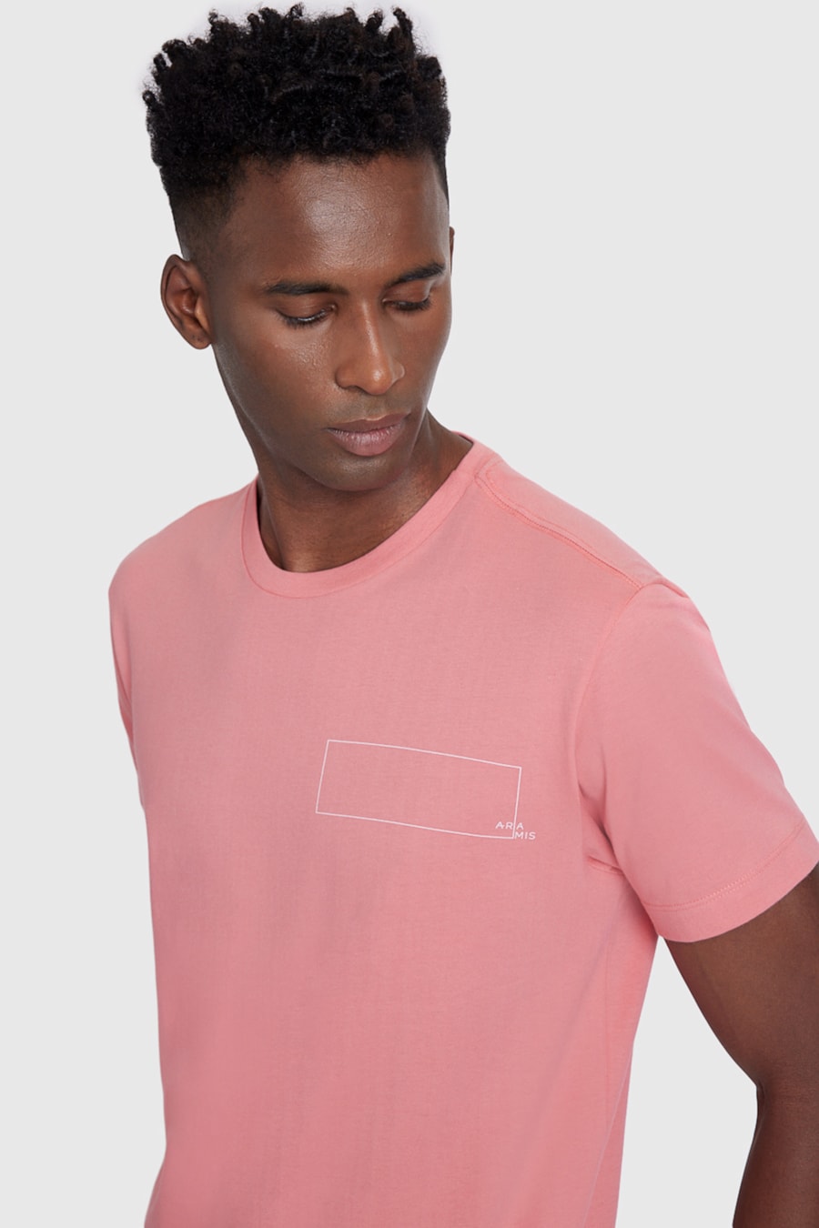 Camiseta Manga Curta Fora da Caixa Coral — foto 1 de 2