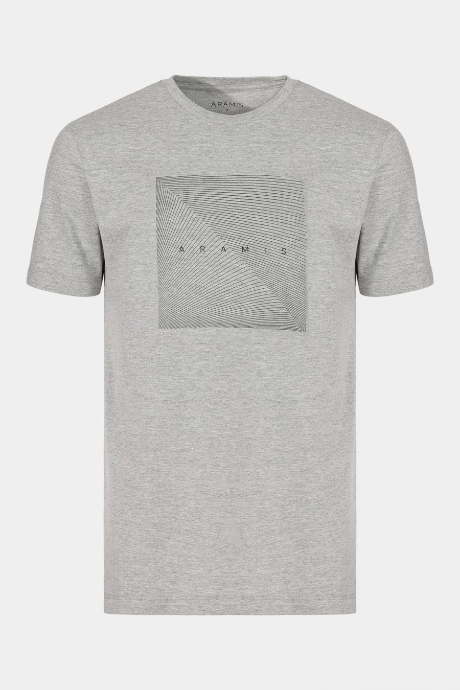 Camiseta Manga Curta Formas Aramis Cinza Mescla — foto 7 de 7