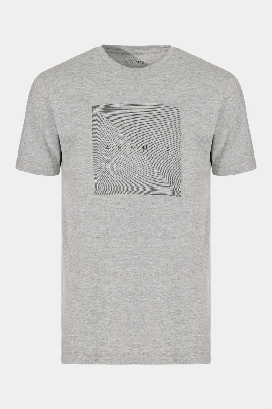 Camiseta Manga Curta Formas Aramis Cinza Mescla — foto 6 de 7