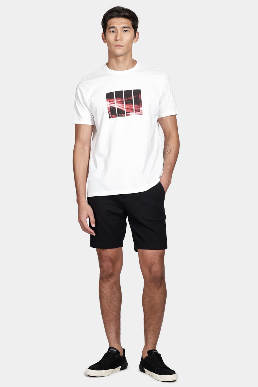 Camiseta Manga Curta Fotografia Off White — foto 2 de 4