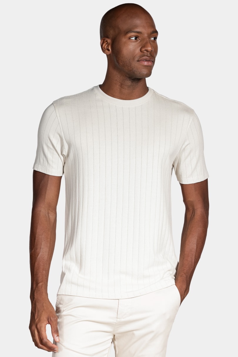 Camiseta Manga Curta French Areia