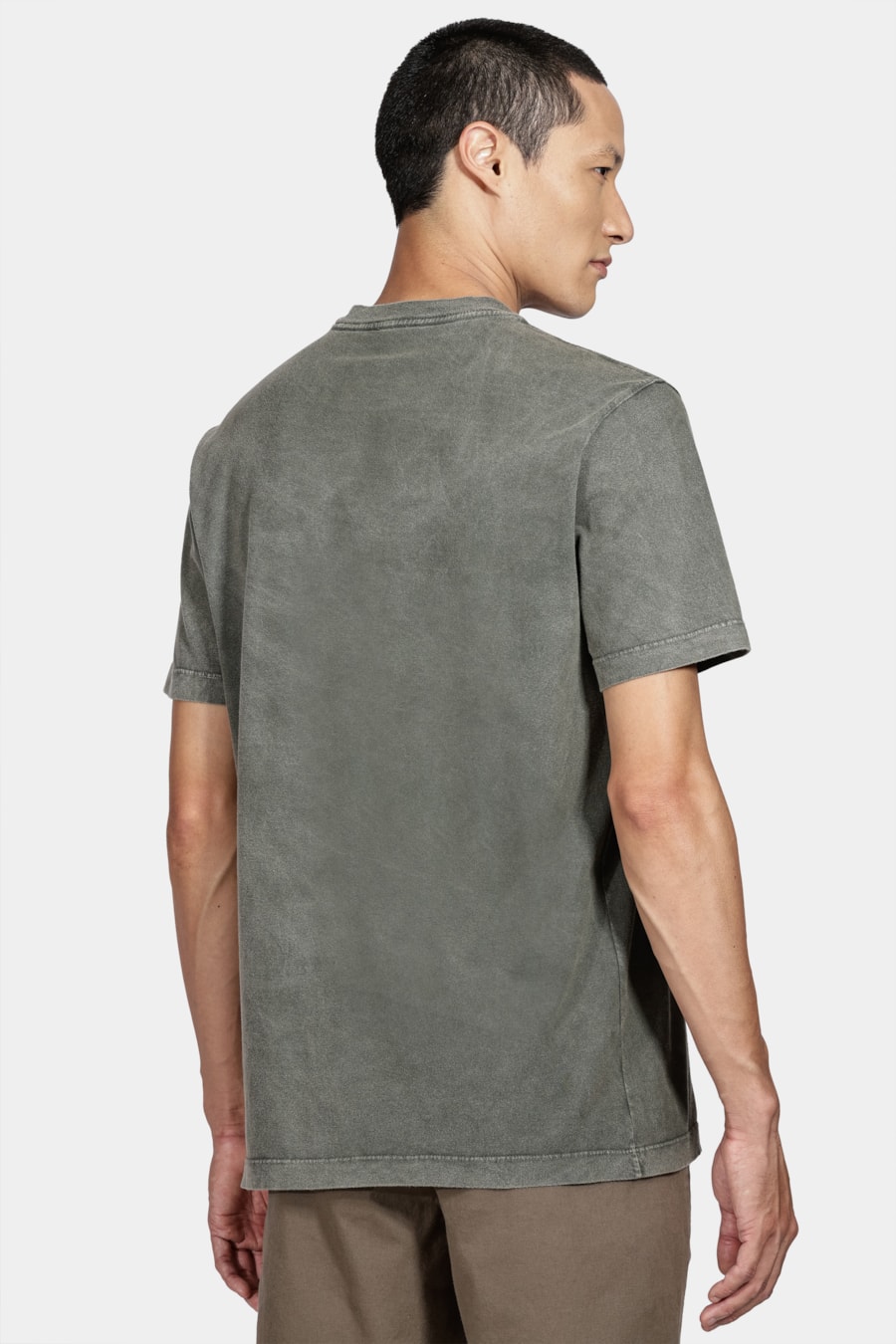 Camiseta Manga Curta Fuji Verde Militar — foto 4 de 5
