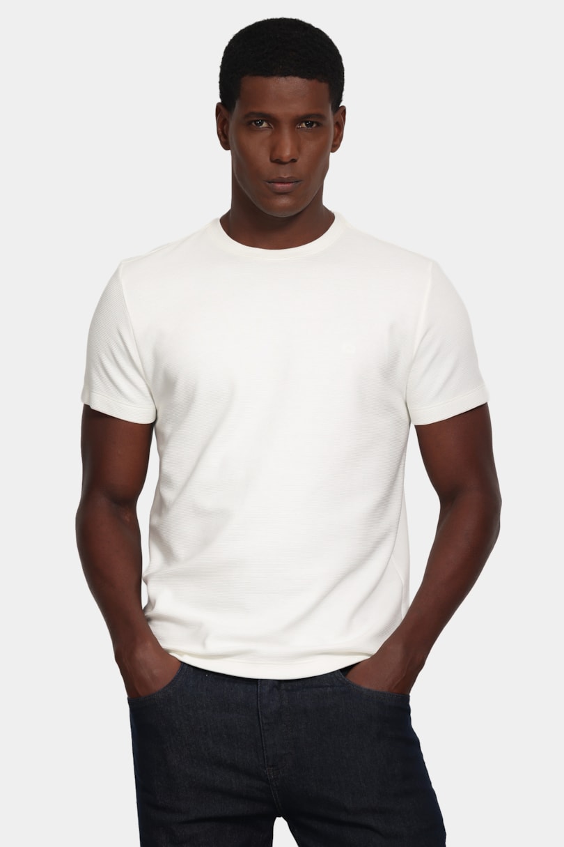 Camiseta Manga Curta Fusion Light Off White