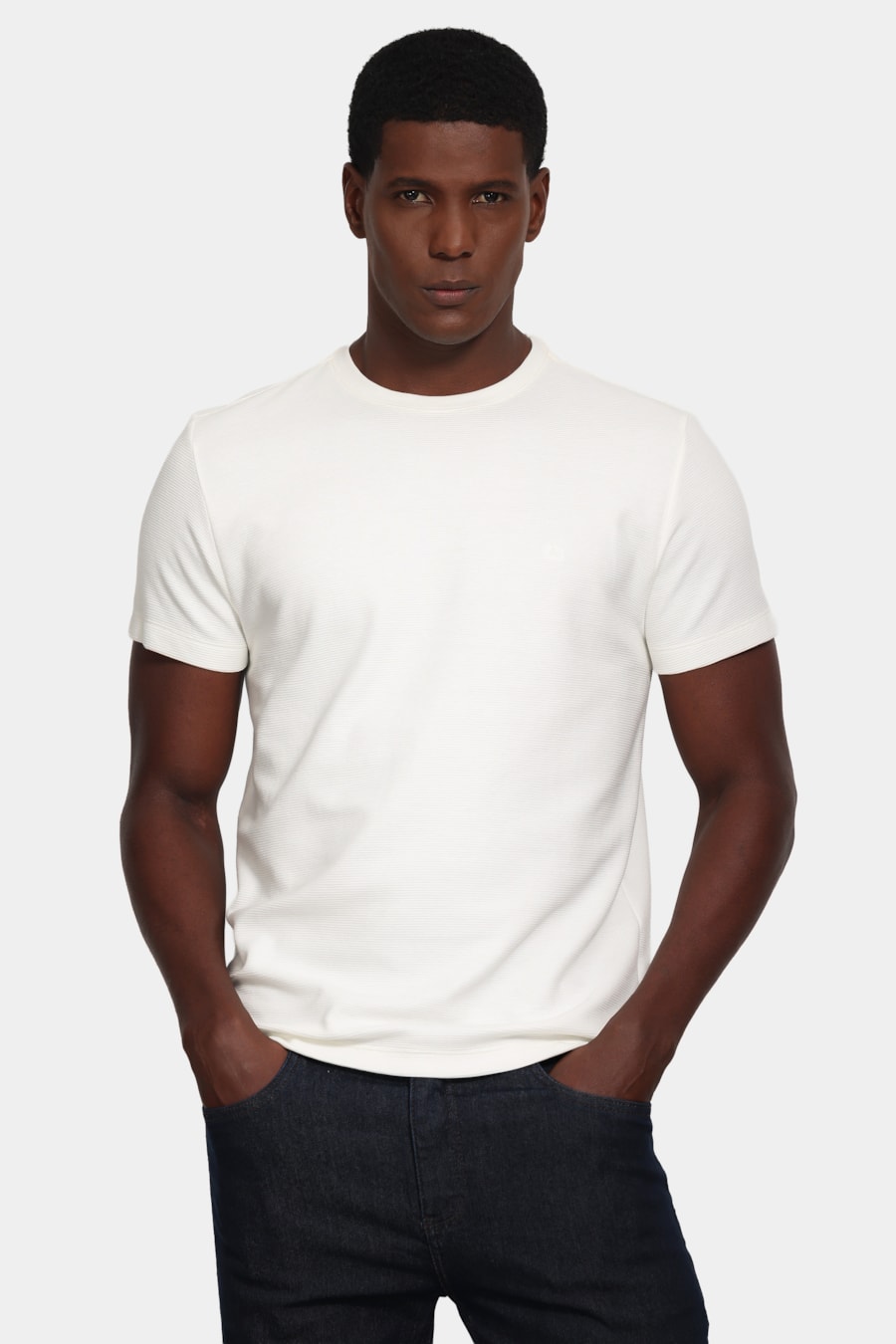 Camiseta Manga Curta Fusion Light Off White — foto 1 de 5