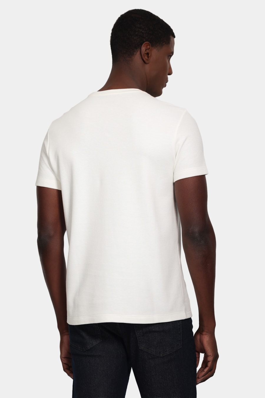Camiseta Manga Curta Fusion Light Off White — foto 4 de 5