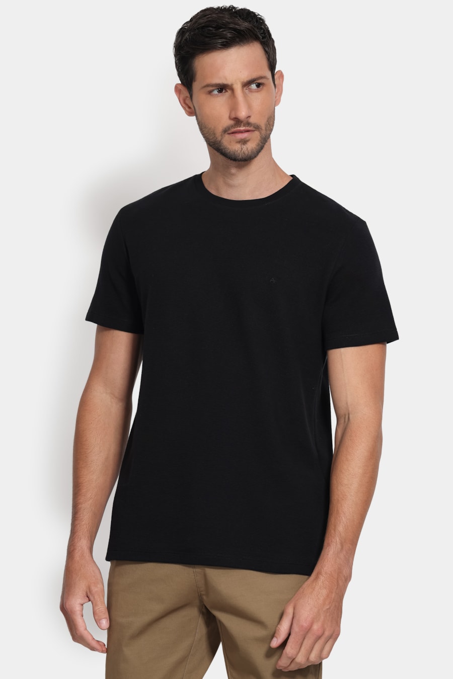 Camiseta Manga Curta Fusion Light Preto — foto 1 de 5