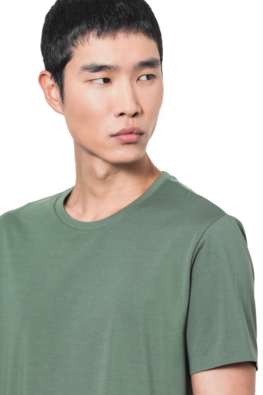 Camiseta Manga Curta Fusionada Menta — foto 3 de 7