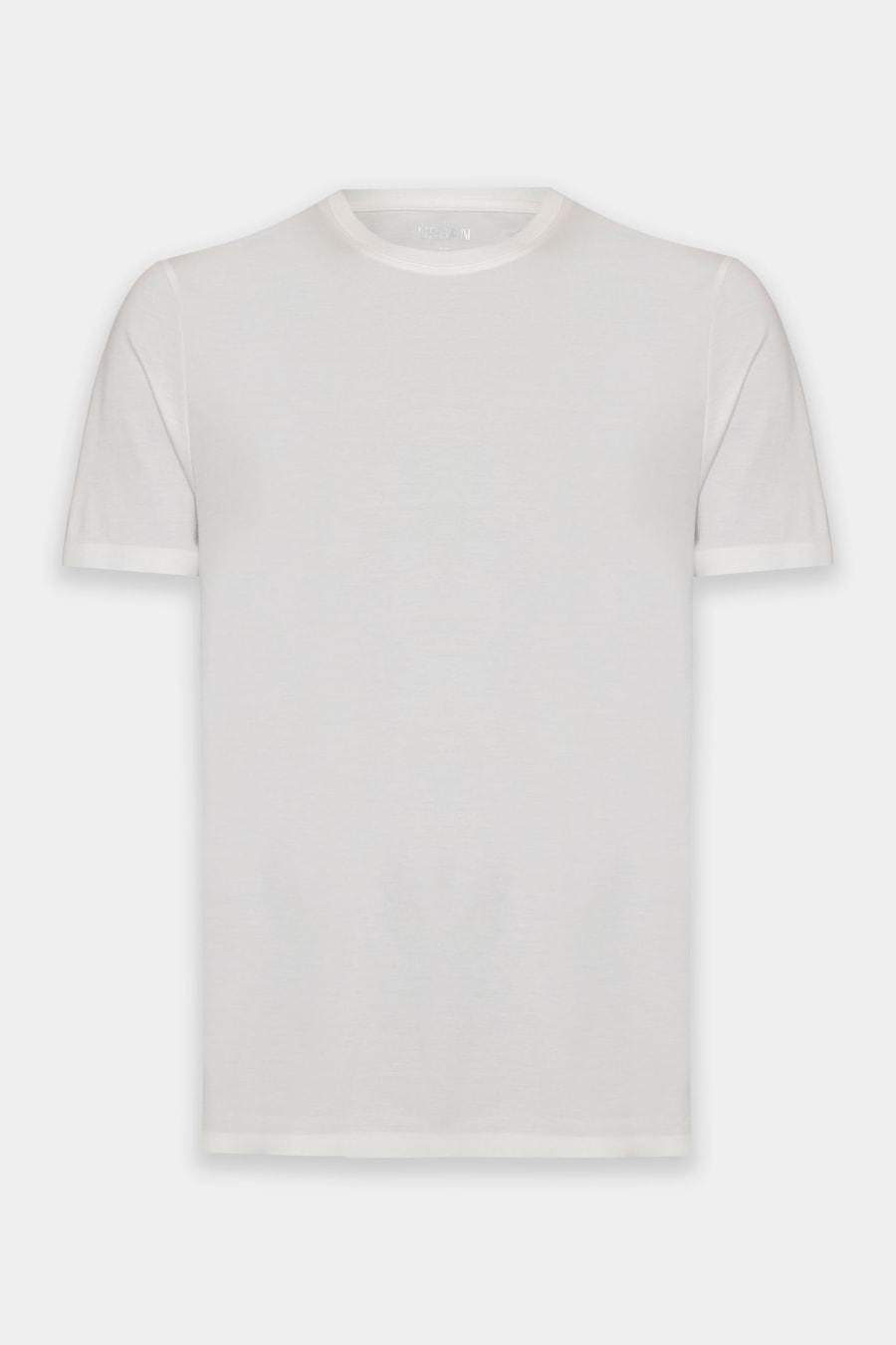 Camiseta Manga Curta Fusionada Off White — foto 6 de 6