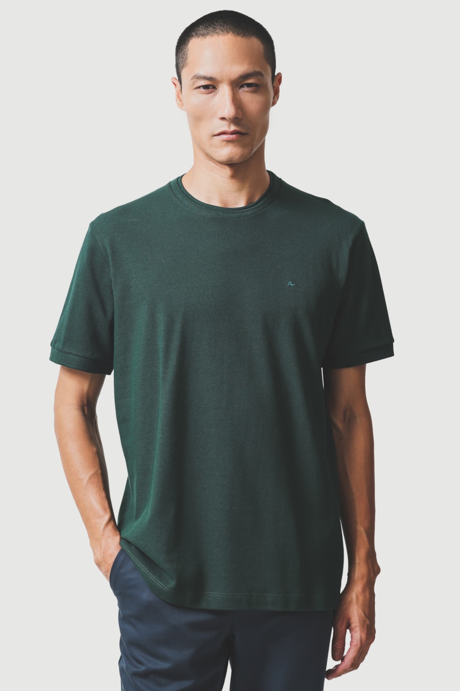 Camiseta Manga Curta Gola Dupla Floresta 118 — foto 1 de 4
