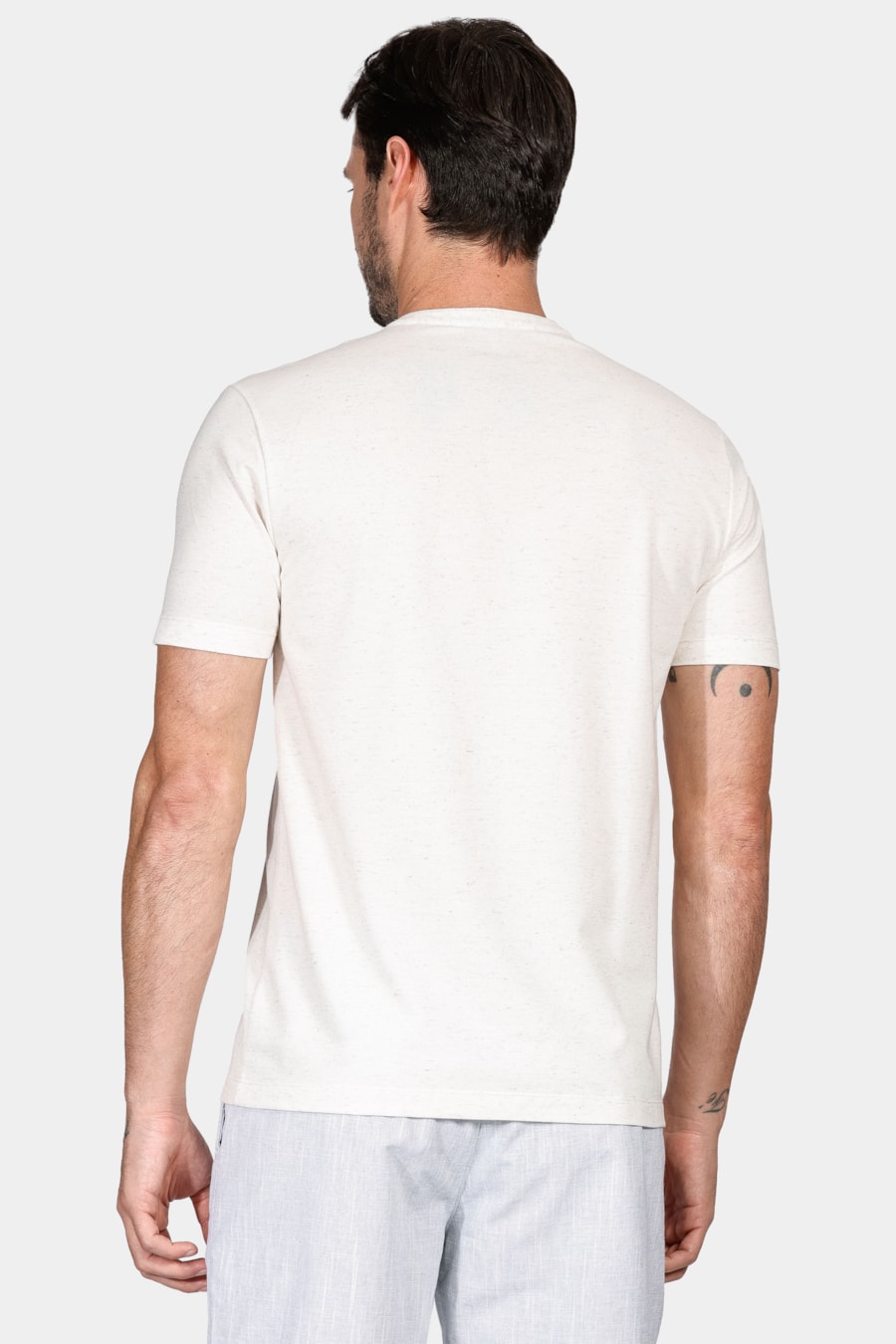 Camiseta Manga Curta Gola Portuguesa Natural — foto 4 de 4