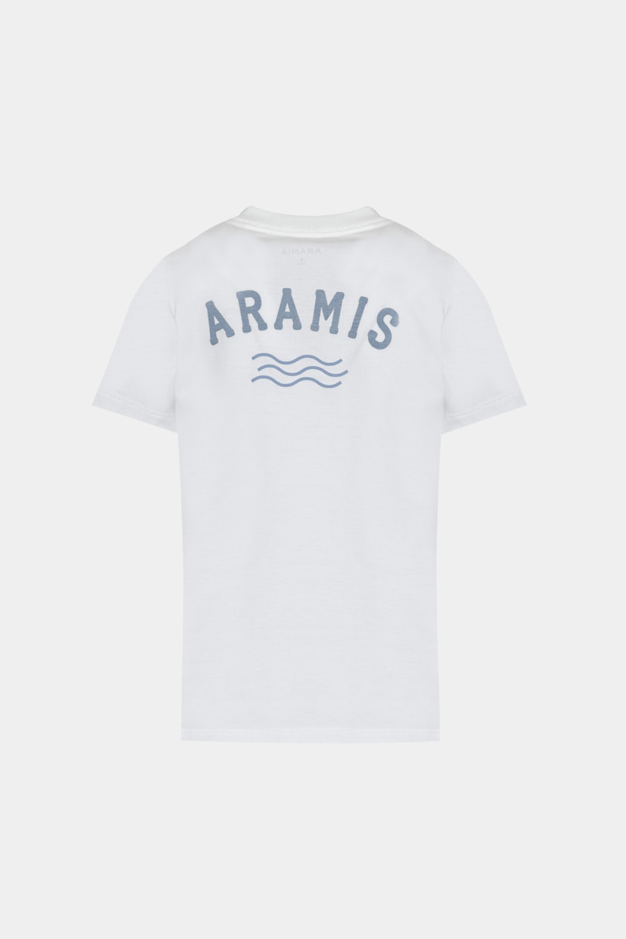 Camiseta Manga Curta Infantil Aramis Ondas Off White — foto 2 de 2
