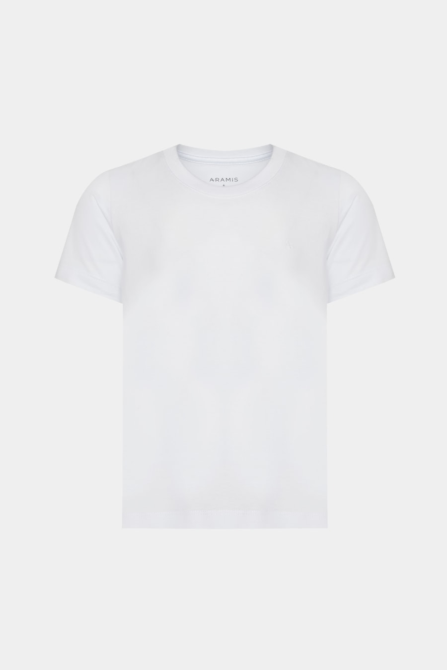Camiseta Manga Curta Infantil Básica Branco — foto 3 de 3