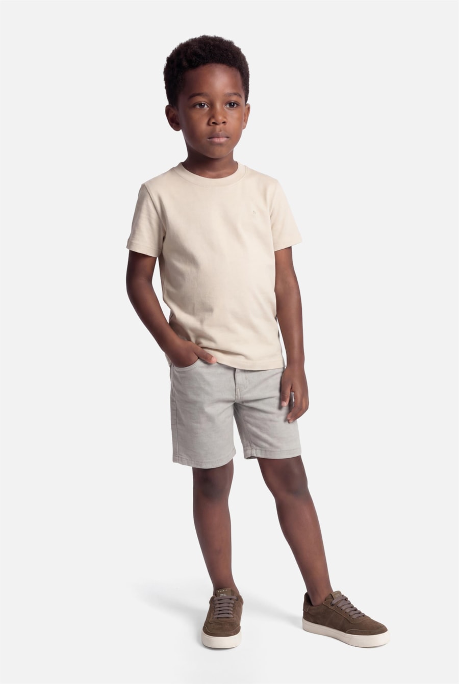 Camiseta Manga Curta Infantil Básica Ceramica — foto 2 de 3