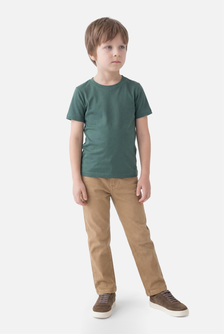 Camiseta Manga Curta Infantil Básica Floresta — foto 2 de 3