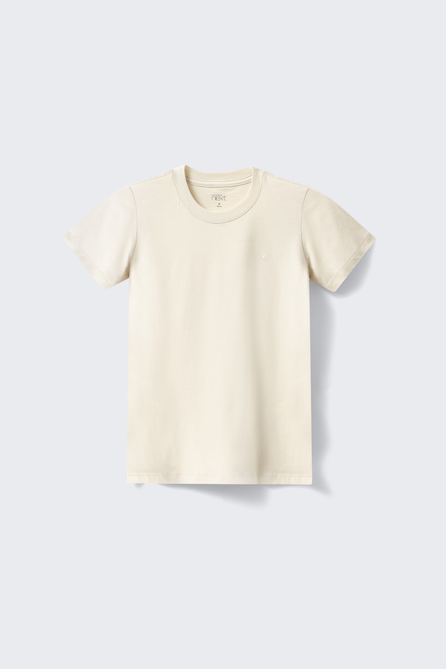 Camiseta Manga Curta Infantil Básica Marfim 119 — foto 1 de 2