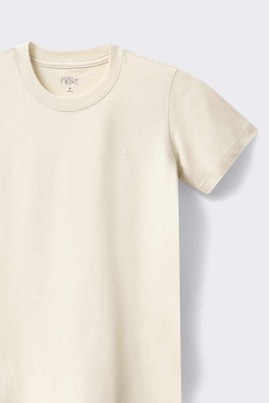 Camiseta Manga Curta Infantil Básica Marfim 119 — foto 2 de 2