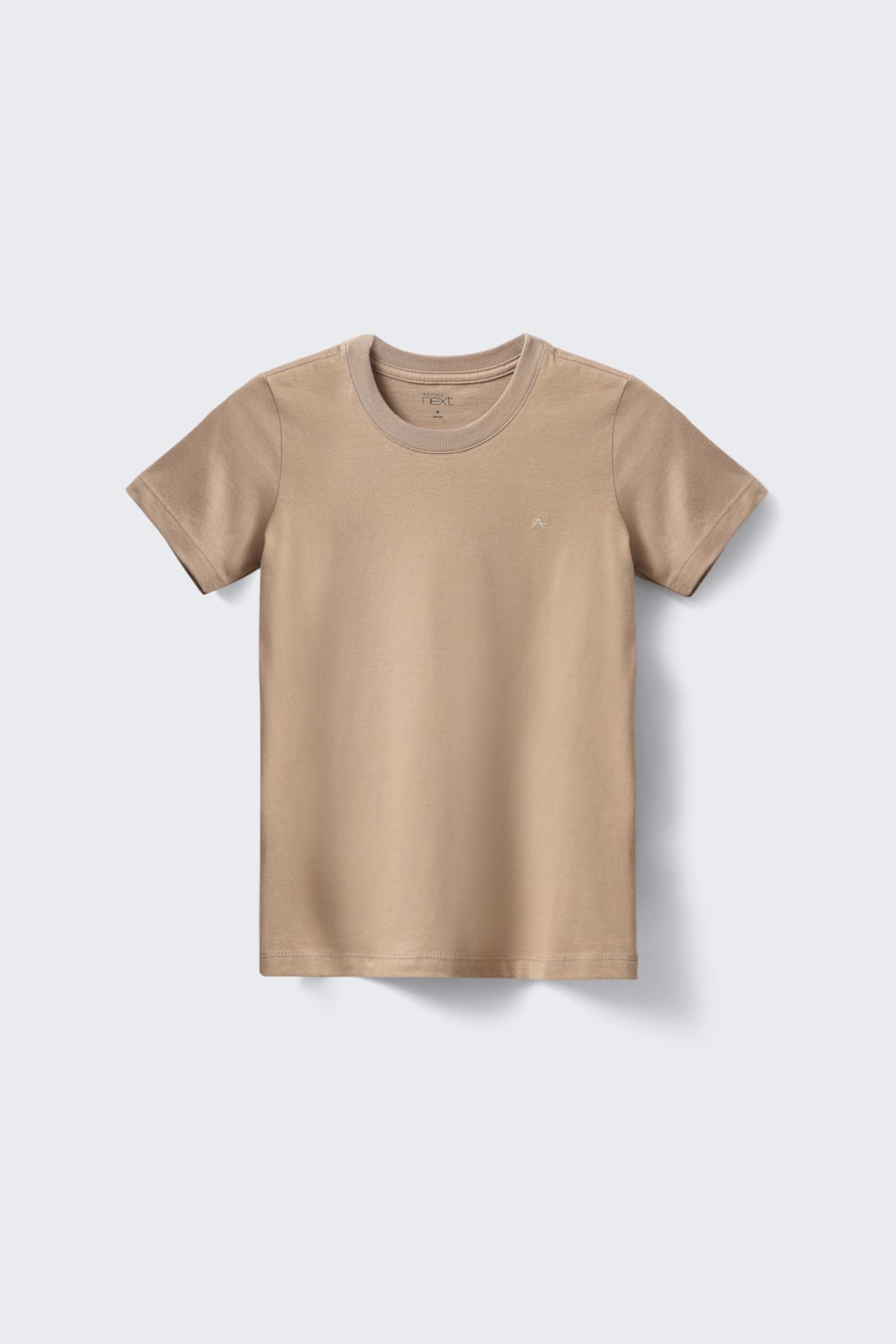 Camiseta Manga Curta Infantil Básica Taupe 119 — foto 1 de 2