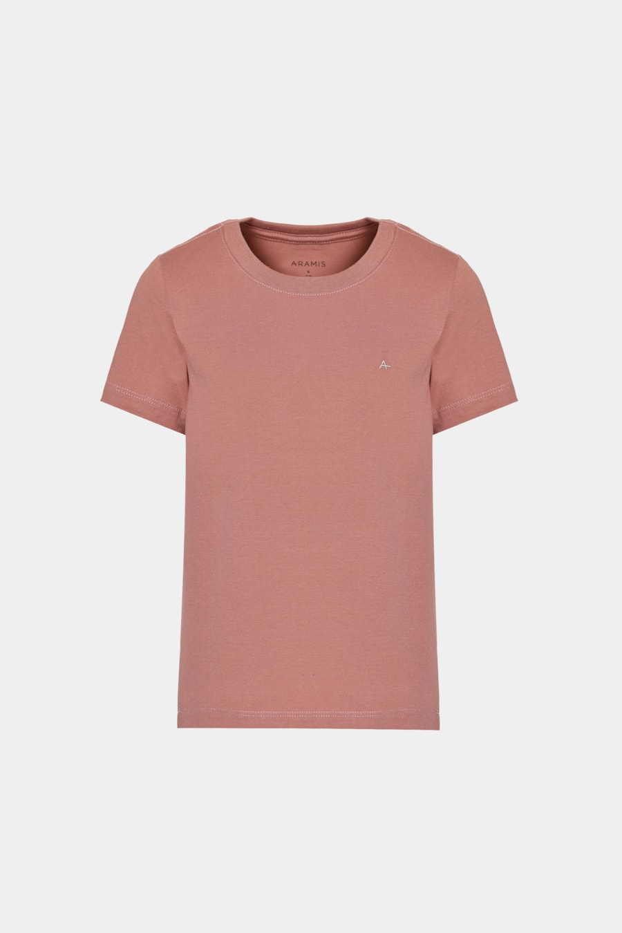 Camiseta Manga Curta Infantil Básica Terracota - Não Ativar Mostruário