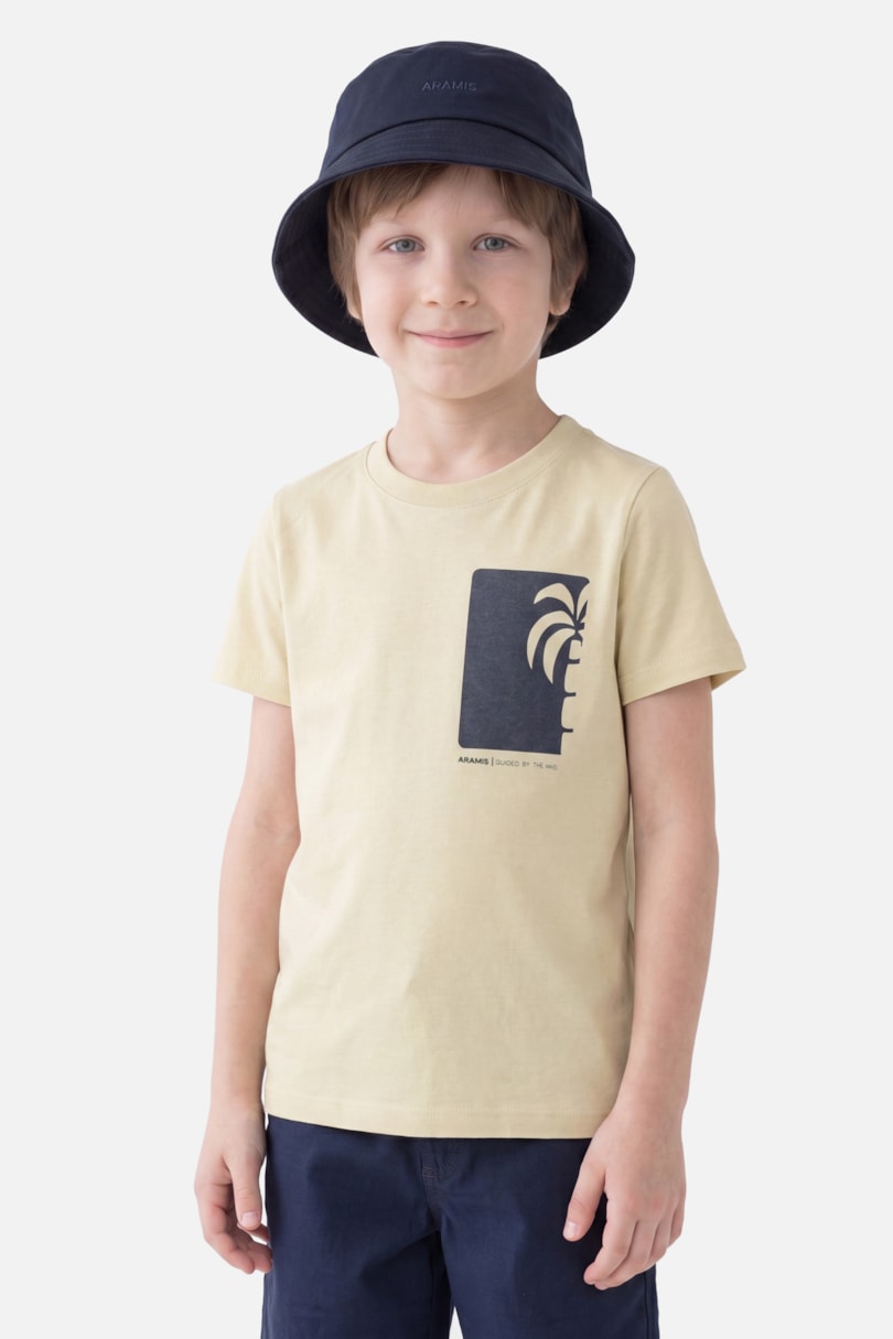 Camiseta Manga Curta Infantil Coqueiro Vanilla 116