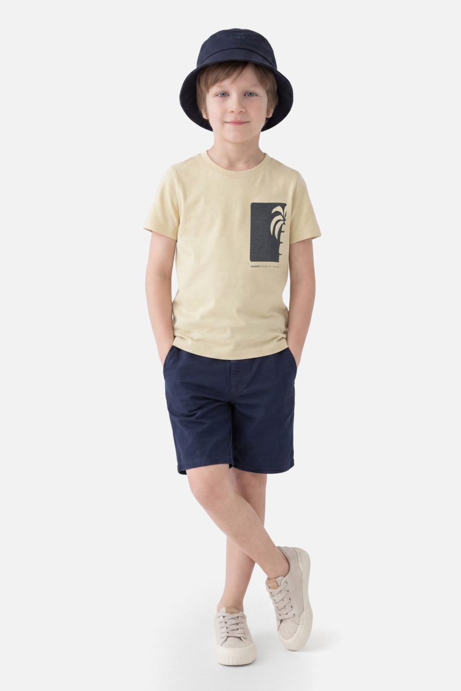 Camiseta Manga Curta Infantil Coqueiro Vanilla 116 — foto 2 de 3